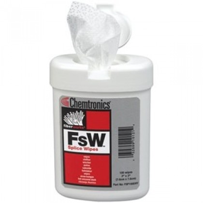 Салфетки FSP100DRY fsw-fusion-splice-wipe